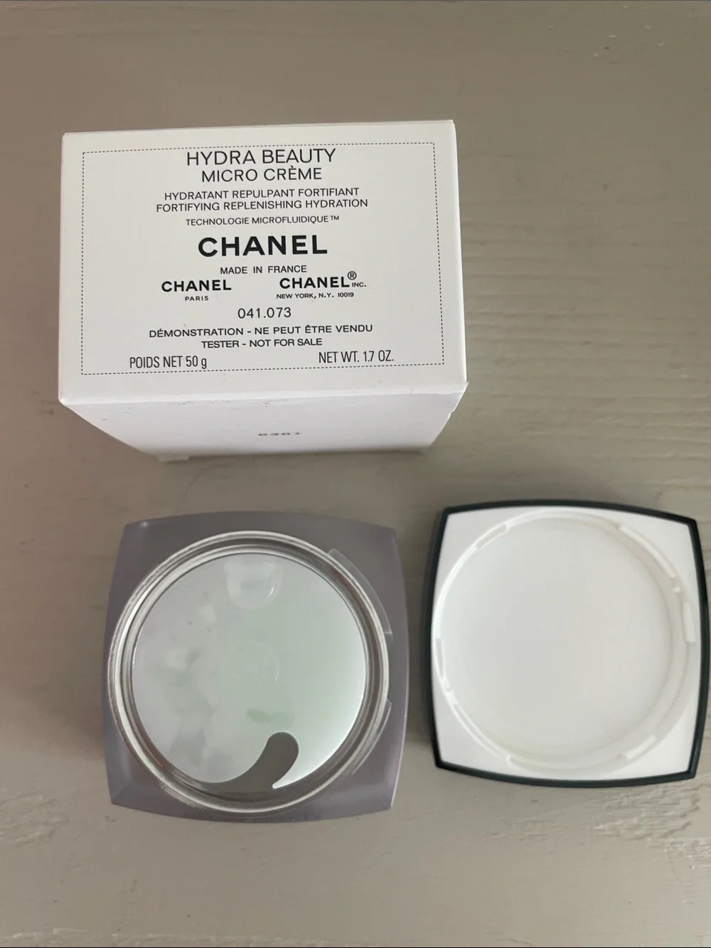 CHANEL Hydra Beauty Micro Crème - White & Black Packaging